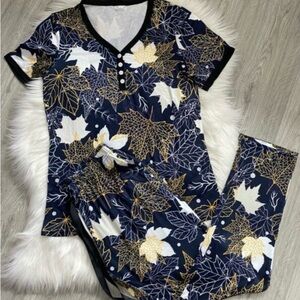 Shirley & Stone Boutique Short Sleeve PJ Set